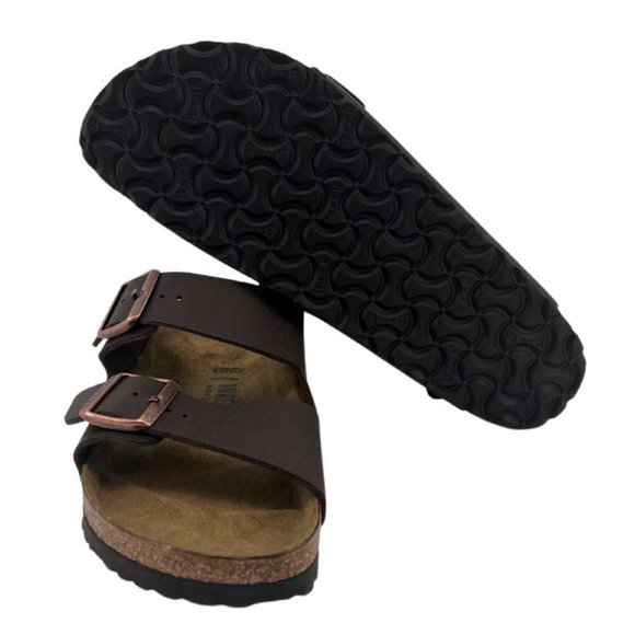 Birkenstock | Women' s Dark Brown Arizona Sandals  | Regular Fit | Various Sizes - Picture 7 of 8